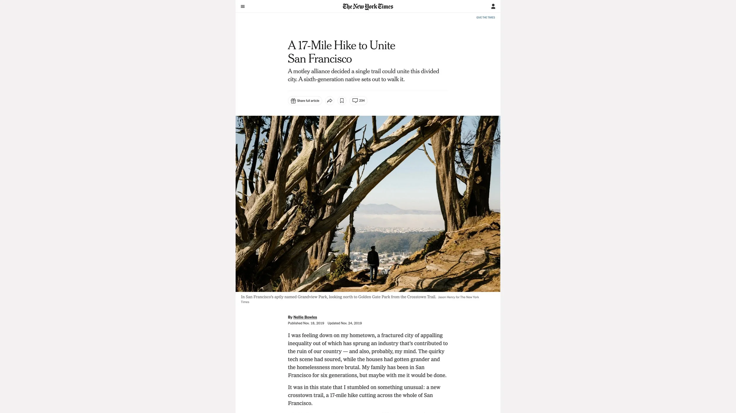  Natureinthecity.org  is directly linked on this New York Times story and recognized as resource for local nature.