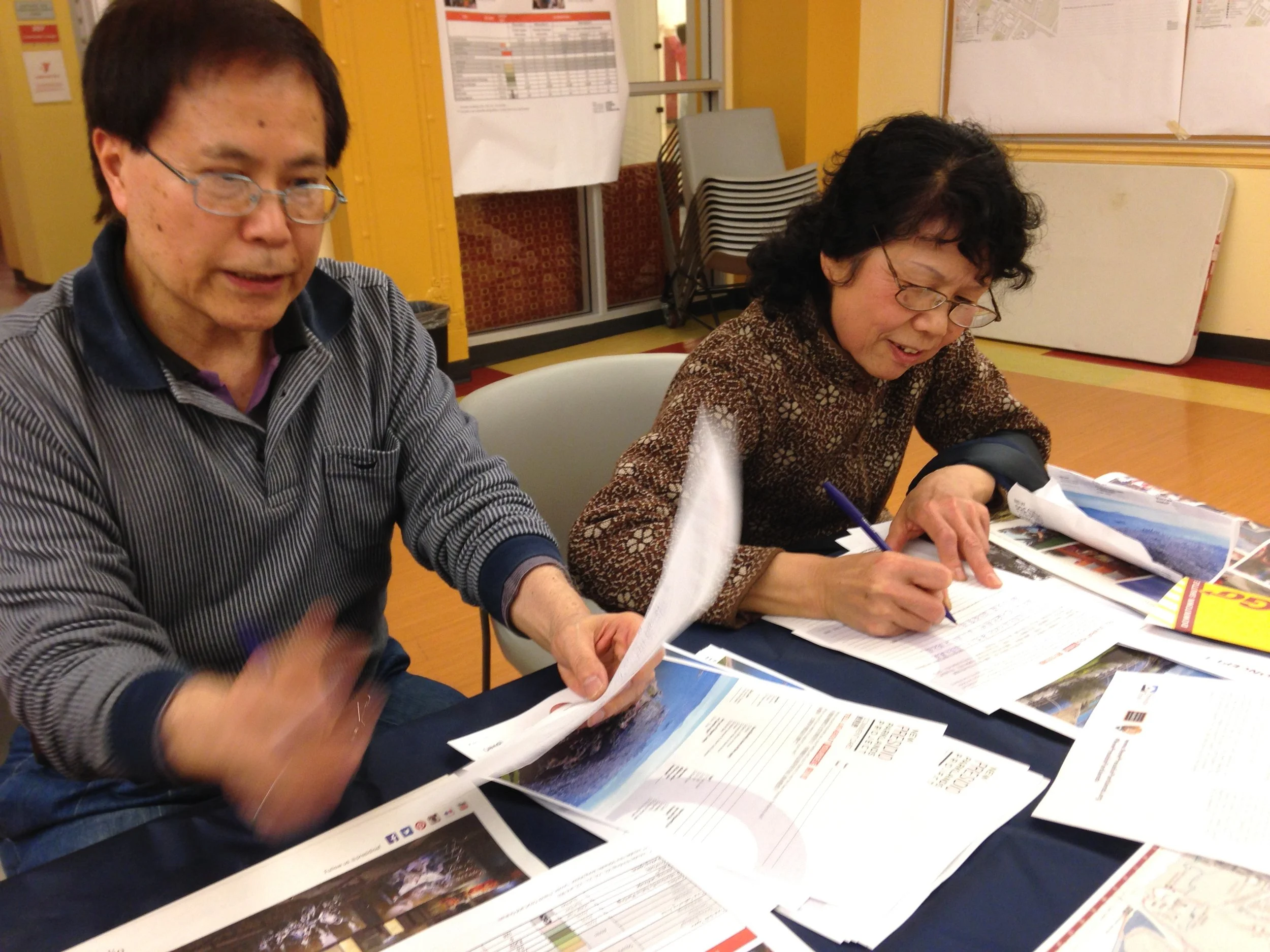  YMCA Chinatown Mandarin-Chinese outreach.