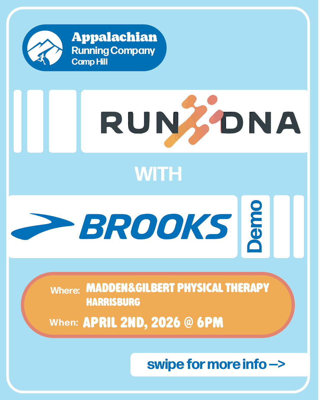 Run Dna x Brooks X AppRunCo Event Post