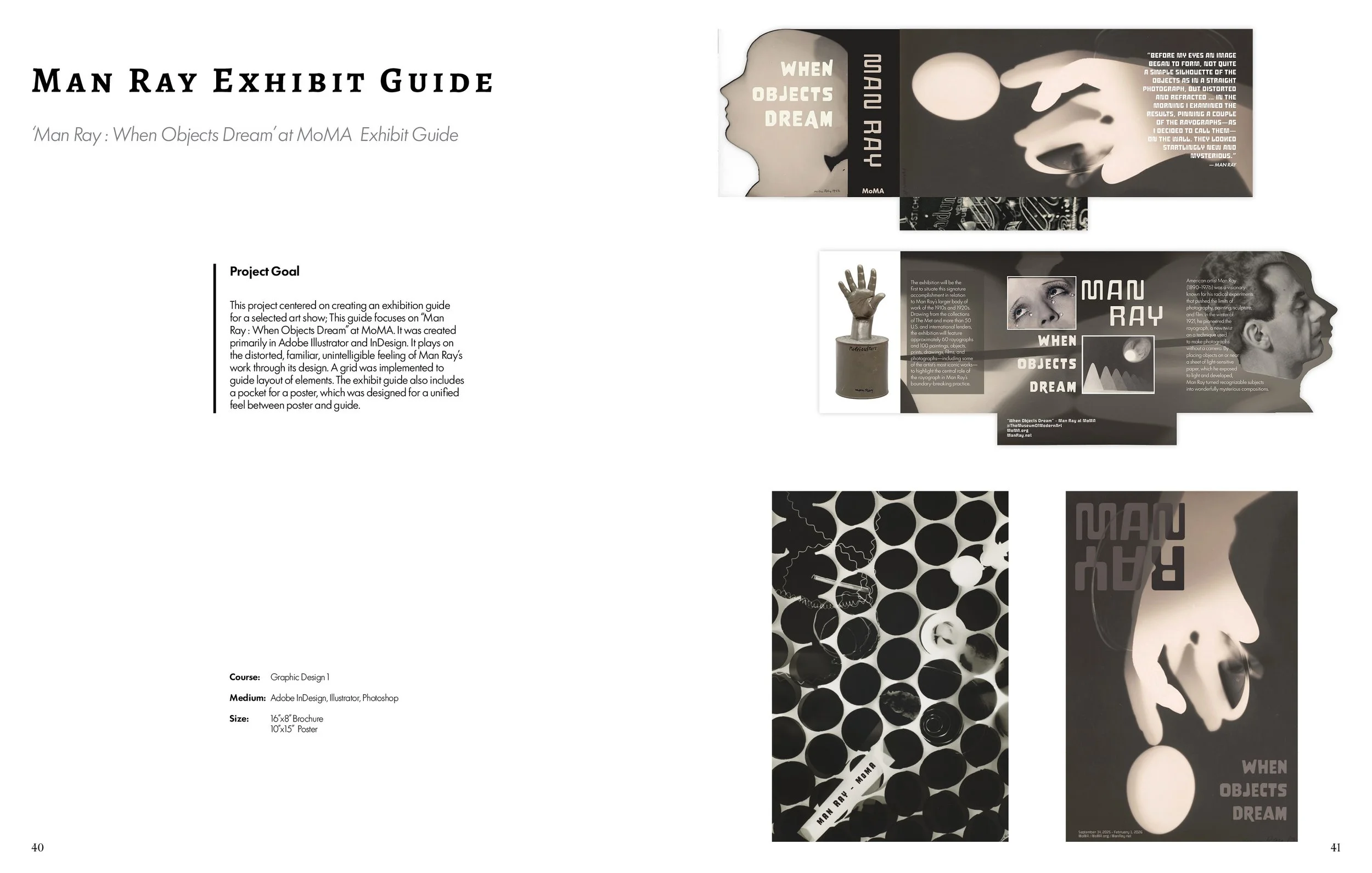 Man Ray Exhibit Guide