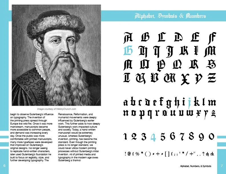 End Essay,Alphabet, Numbers & Symbols