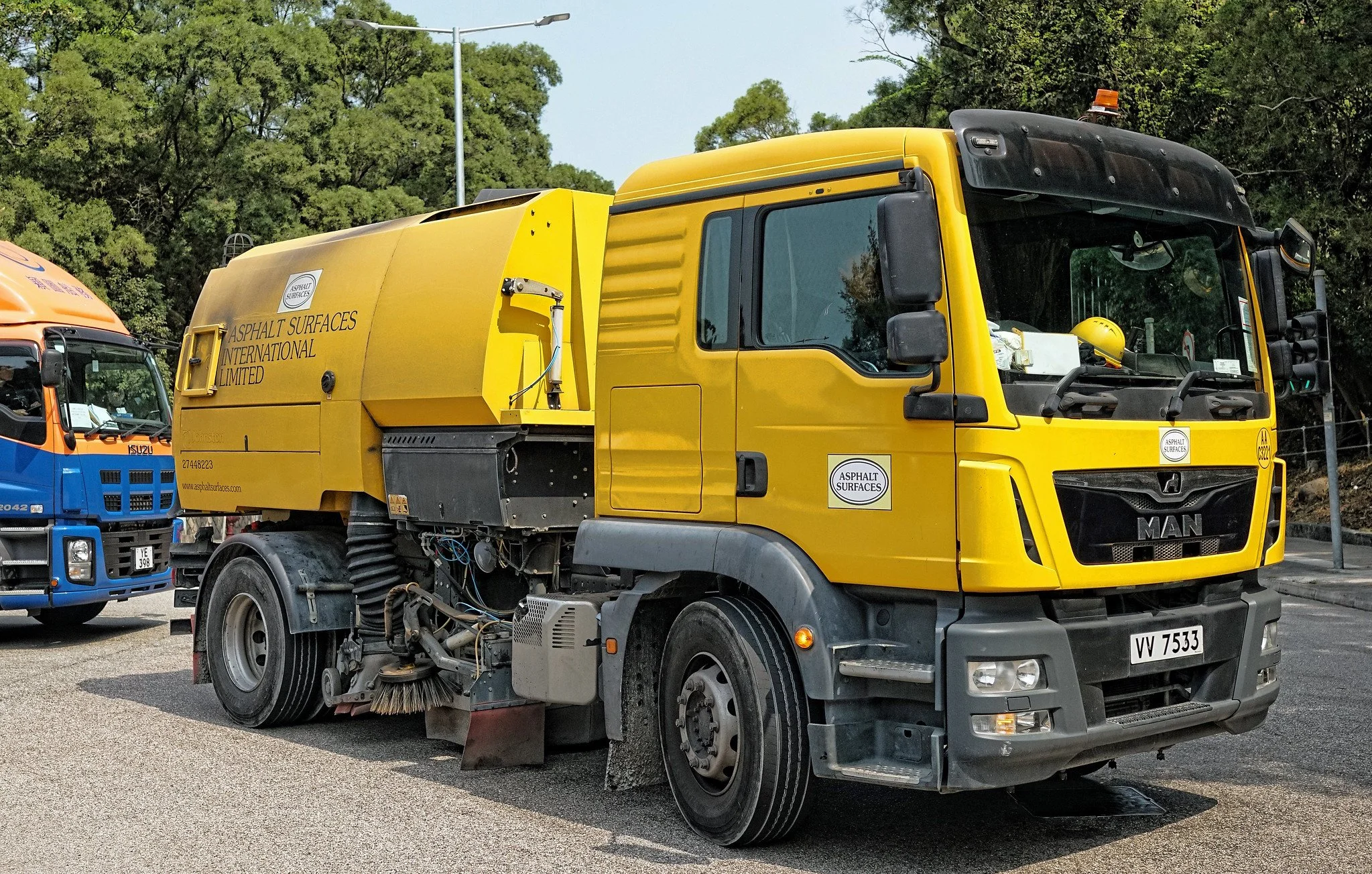 Type - Road Sweeper + Cleaning Trucks