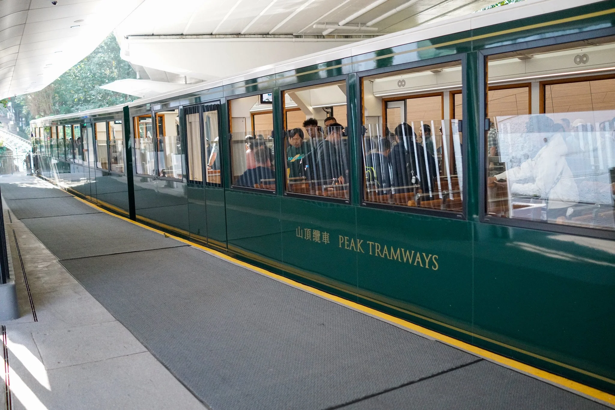 The Peak Tram Hong Kong - New prices January 1st 2026