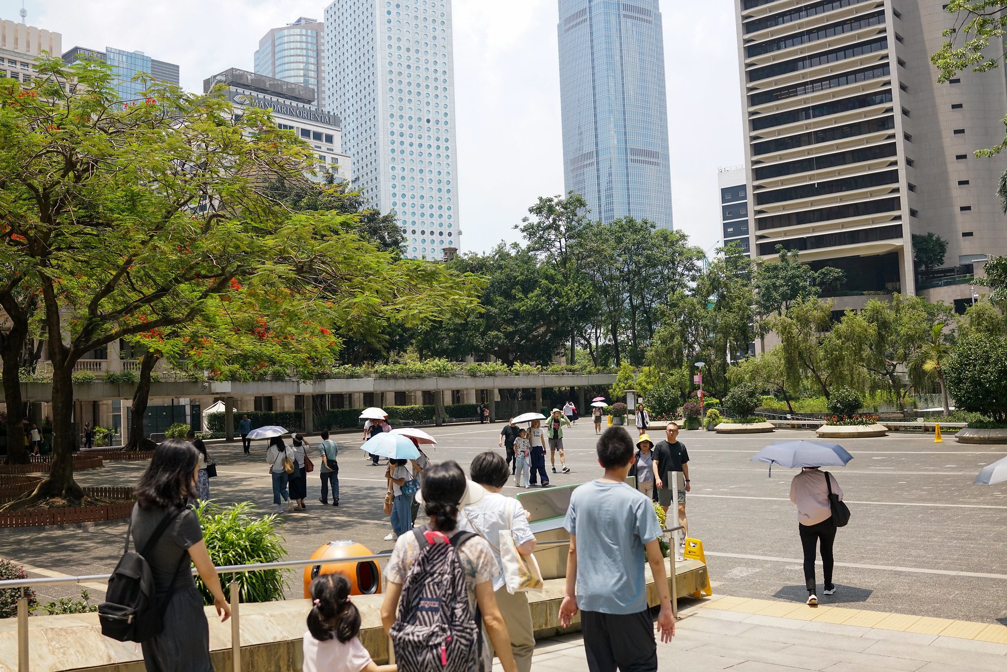 Chater Garden comparison to Nan Lian Garden in Hong Kong
