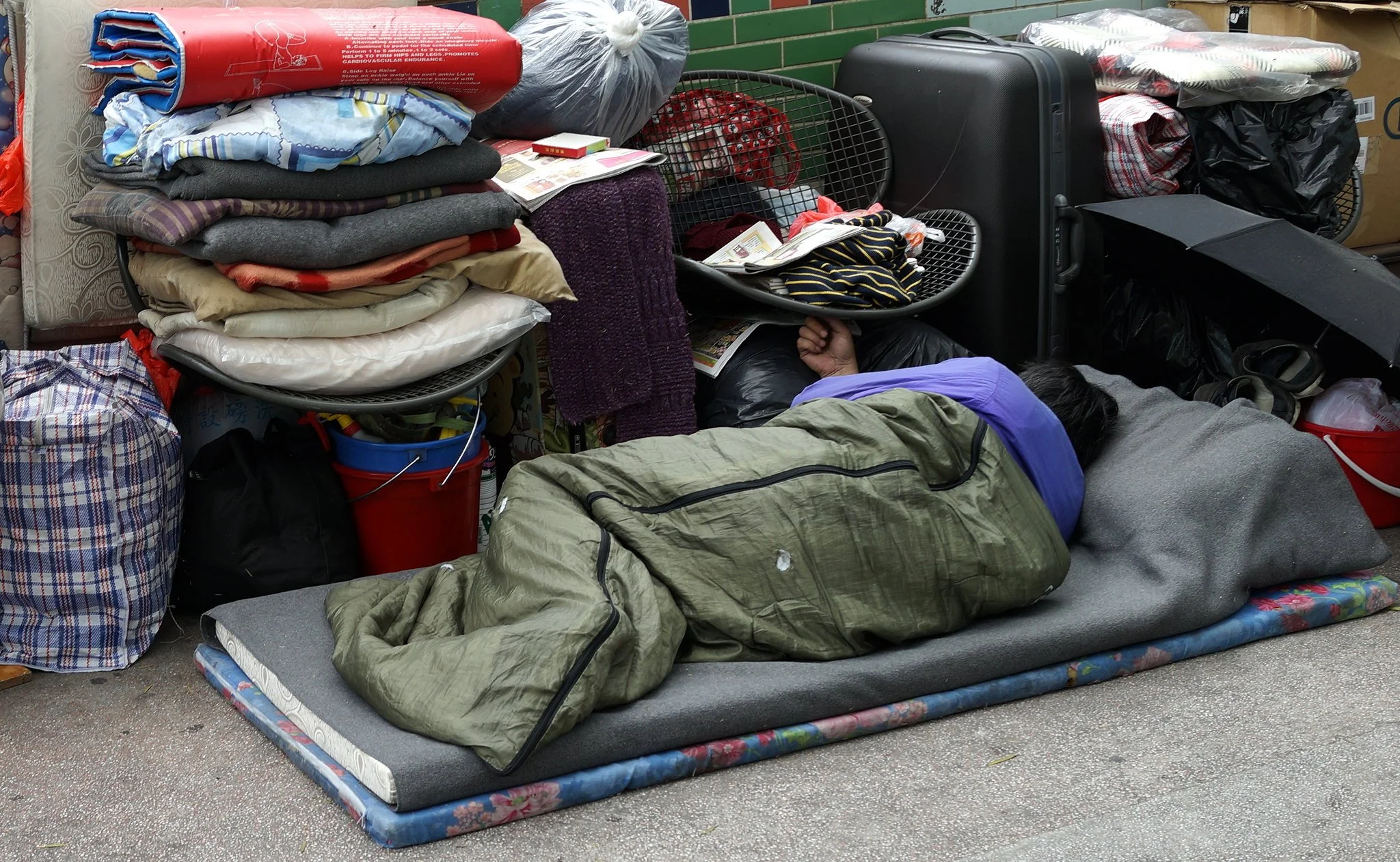 Street Sleeping in Hong Kong - Who, Where, and Why