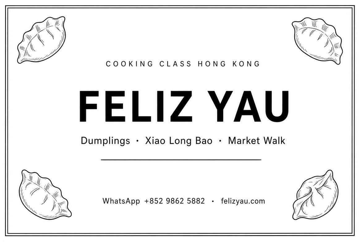 Feliz Yau Cooking Class in Hong Kong - From Temple Street to the Wrapping Table