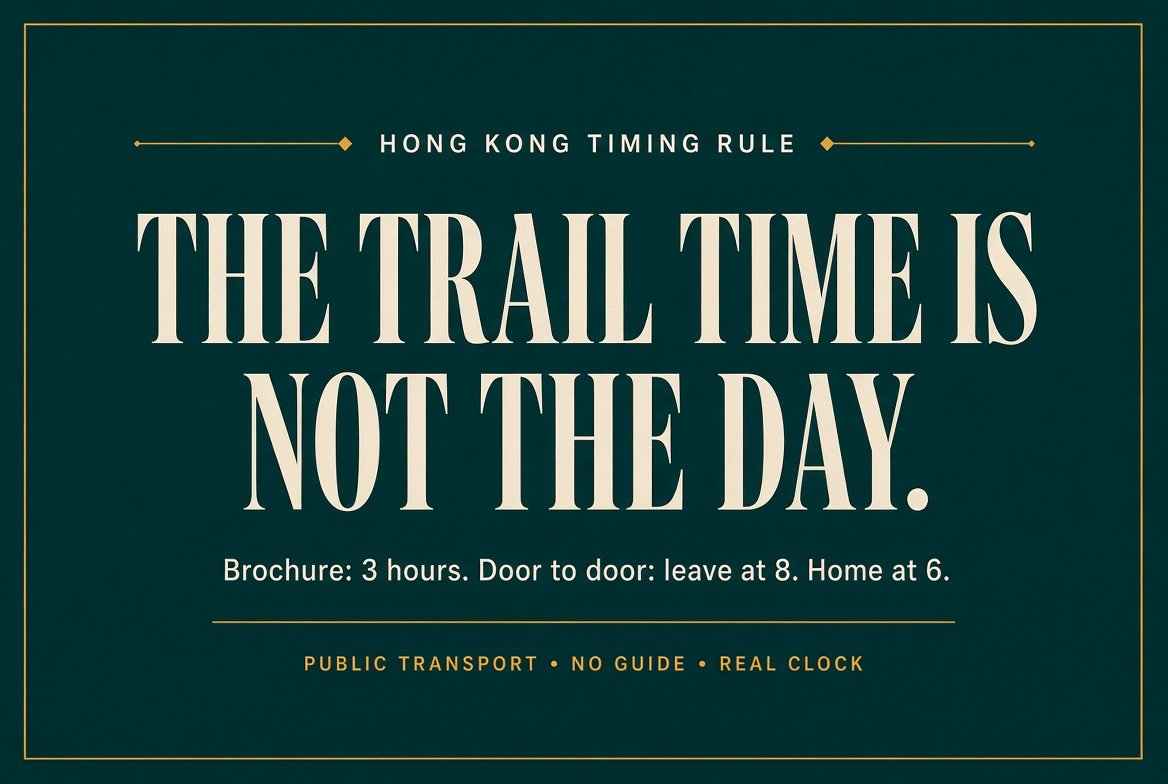 How Long Hong Kong Hikes And Remote Attractions Really Take