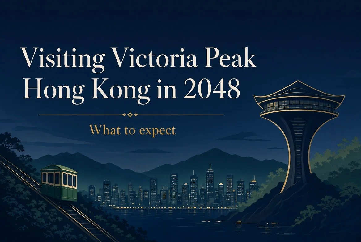  Victoria Peak Hong Kong in 2048 + the 100 million visitors a year question