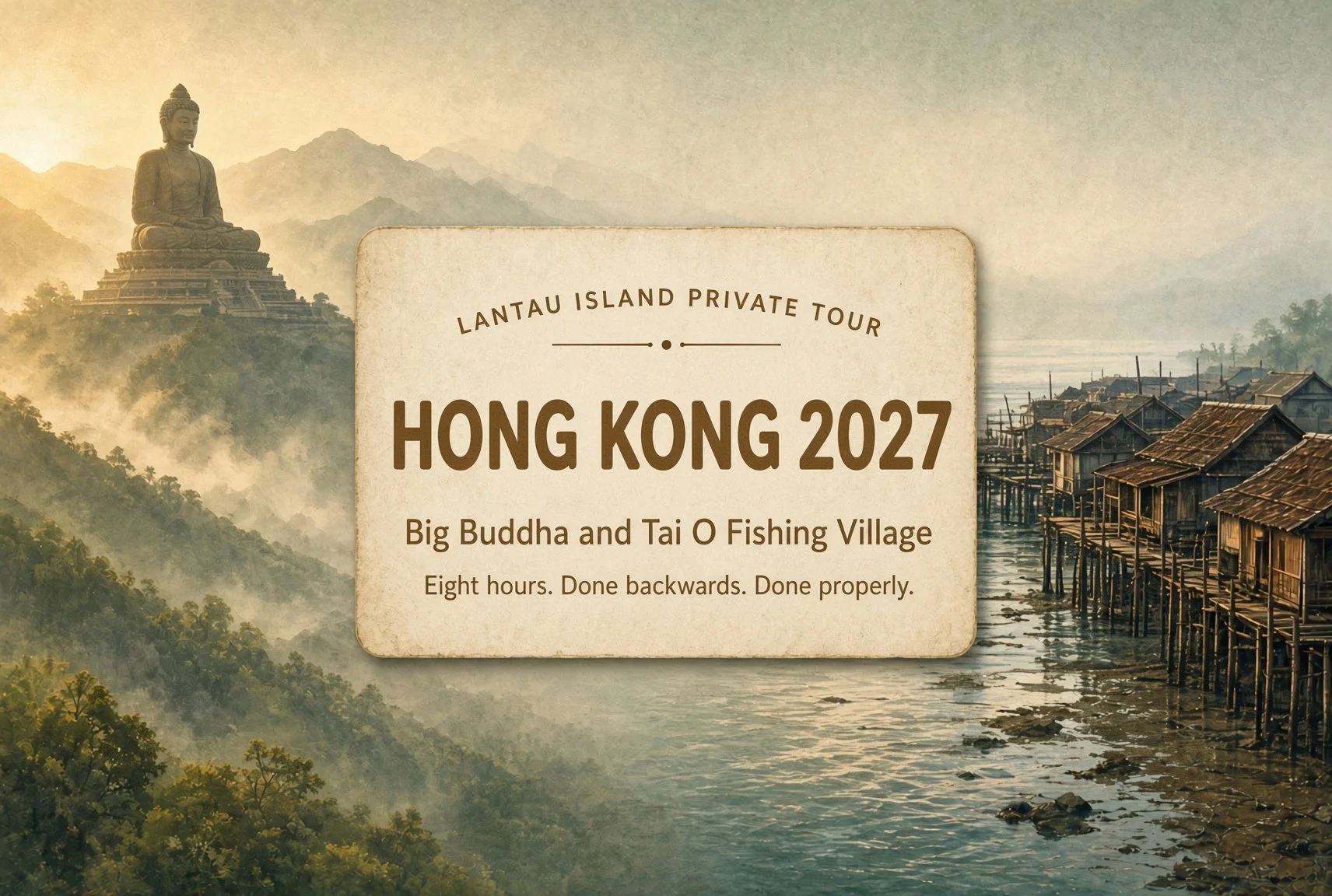 Lantau Island Private Tour Hong Kong 2027