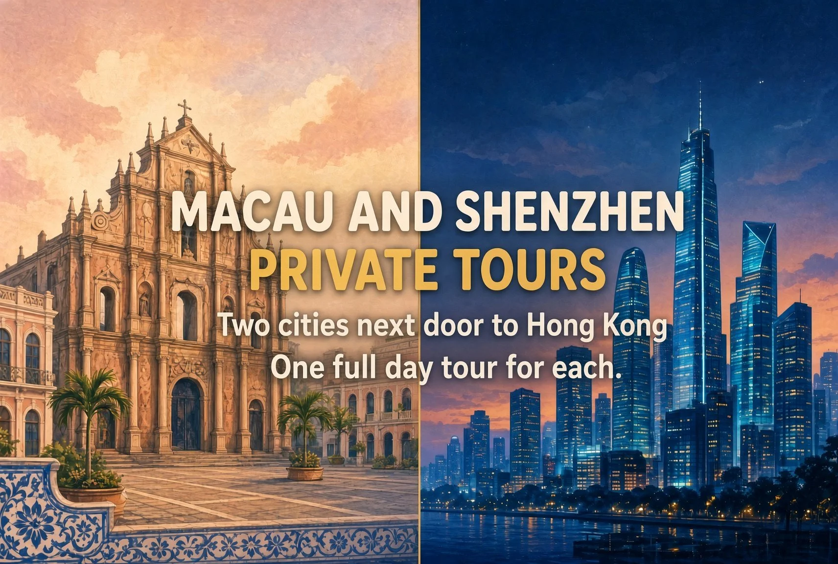Private Macau and Shenzhen Tours from Hong Kong 2027