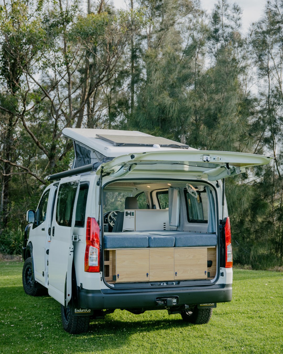 Toyota Hiace Pop-top Campervan with electrical system