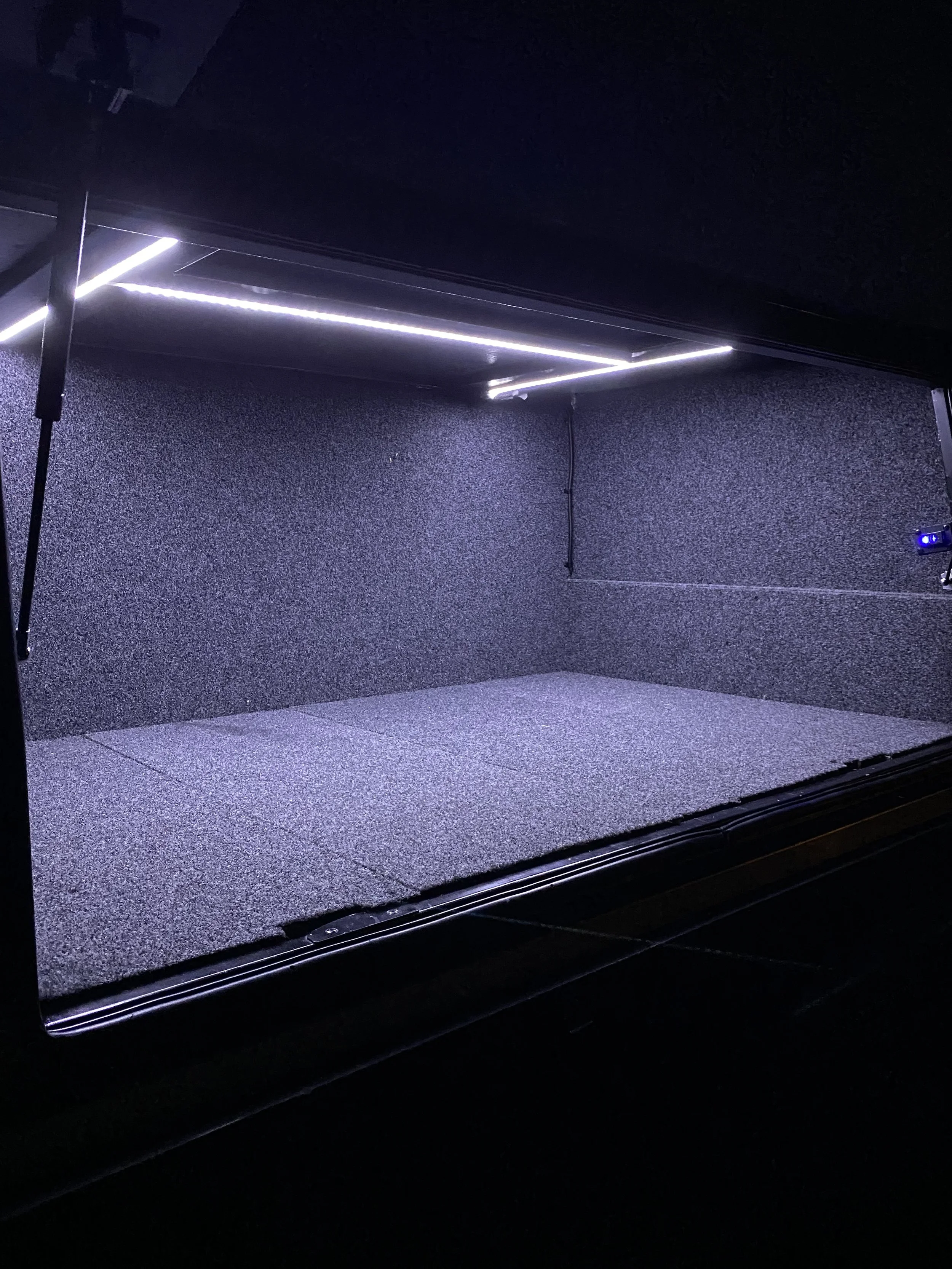 toyota Hilux canopy camping lights