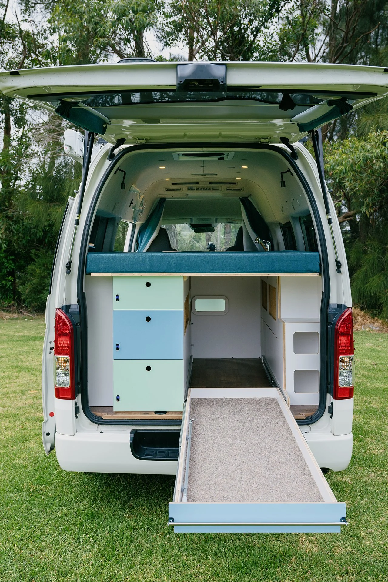 AWD Toyota Hiace Campervan with electrical system