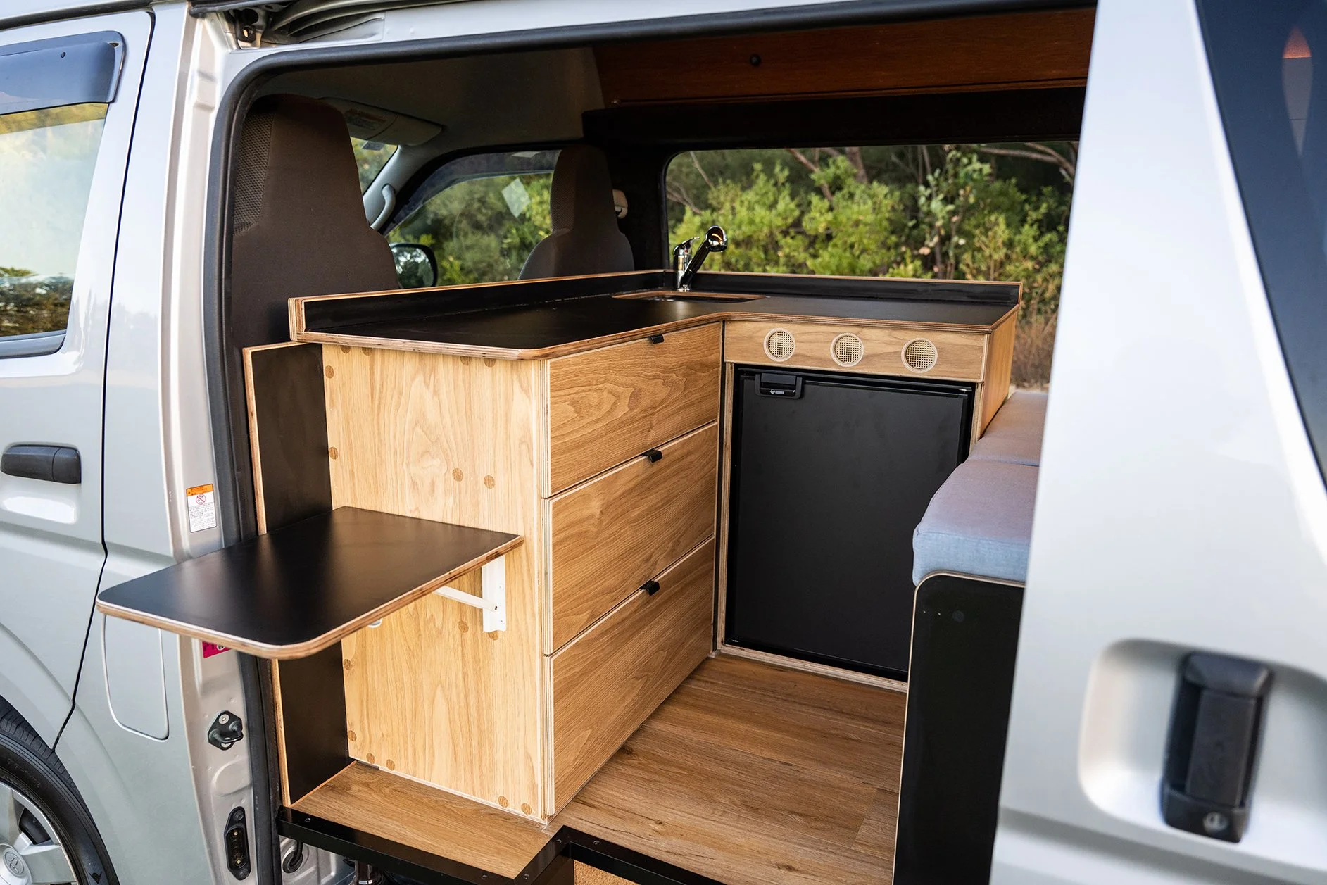 Toyota Hiace Campervan Kitchen
