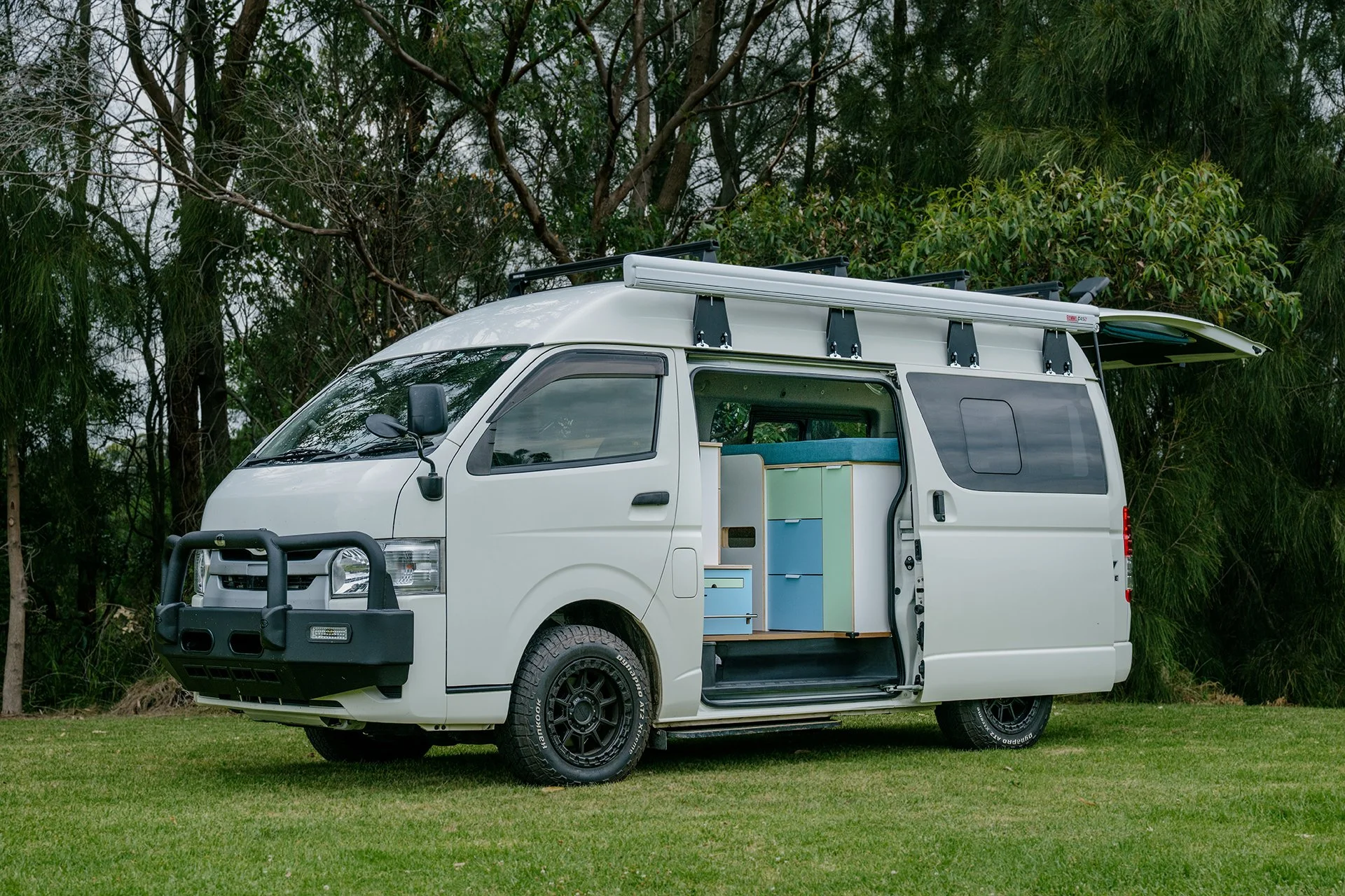 AWD Toyota Hiace Campervan with electrical system