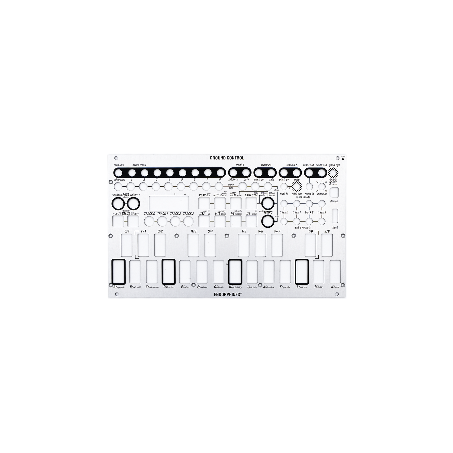 GROUND CONTROL FACEPLATE — ENDORPHIN.ES