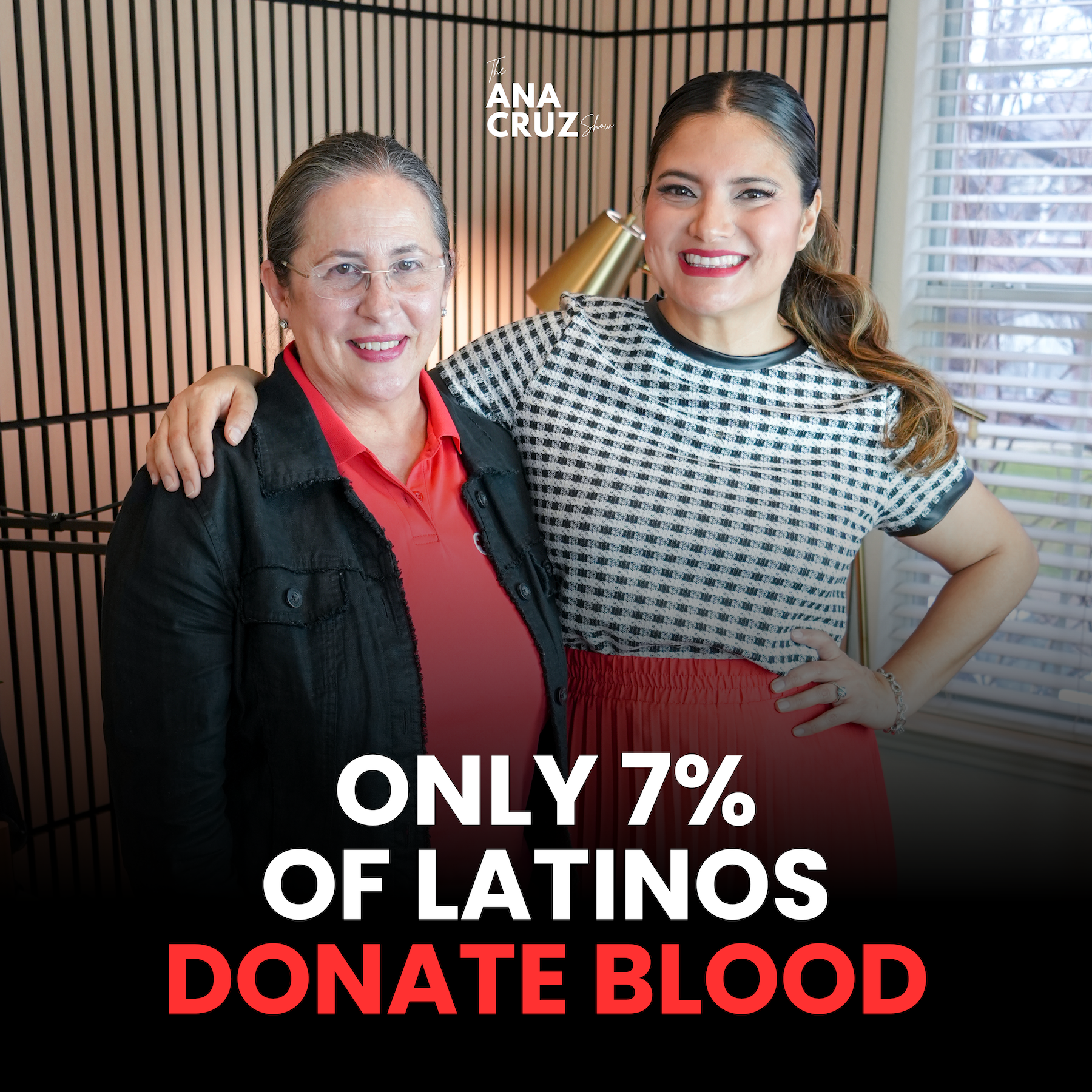 This Week in The Ana Cruz Show: Only 7–8% of Latinos Donate Blood—Why It Matters and How You Can Help