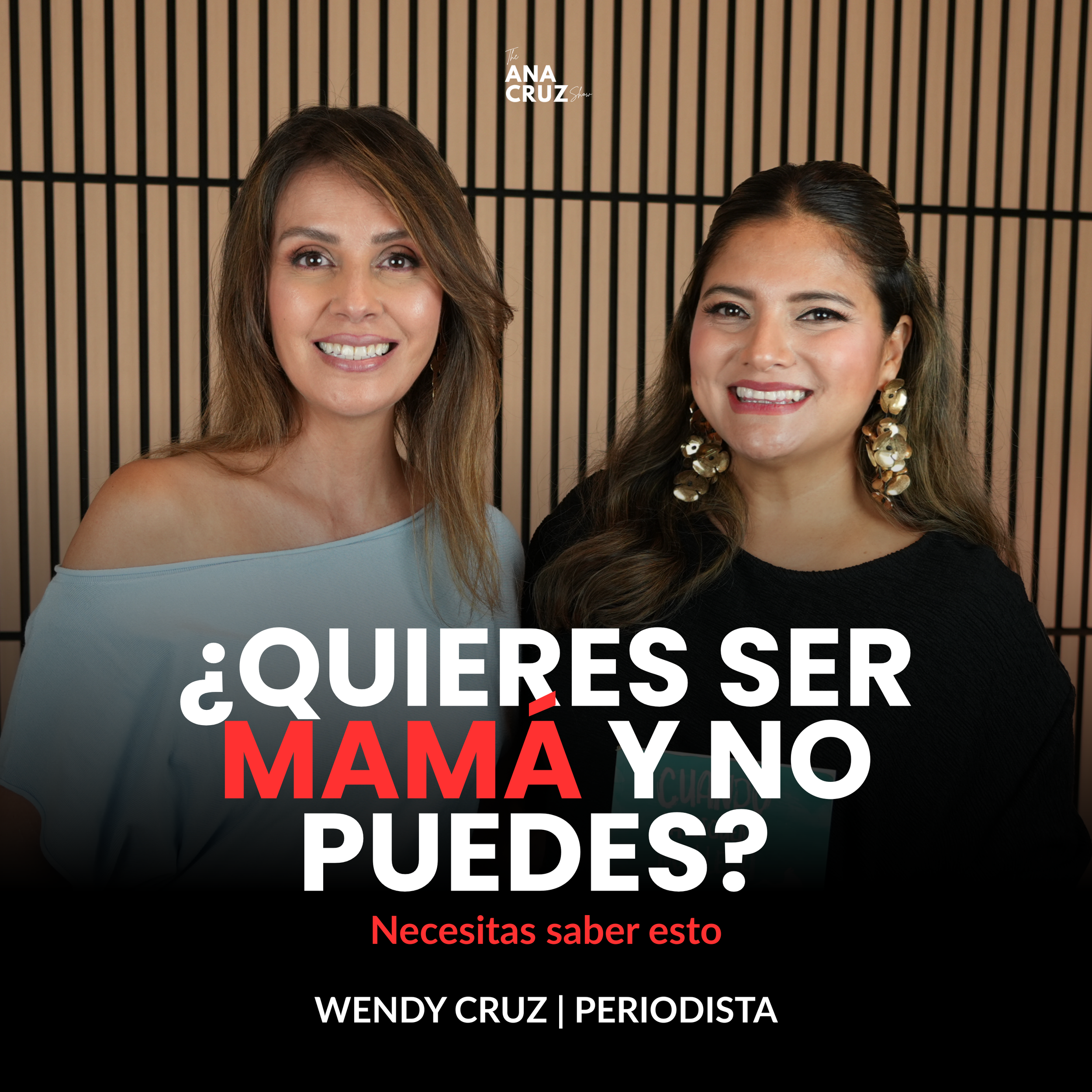 Wendy Cruz rompe tabúes sobre fertilidad, religión y maternidad