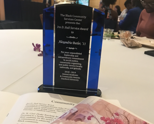SPEAKING: STANFORD SERVICE AWARD</a>