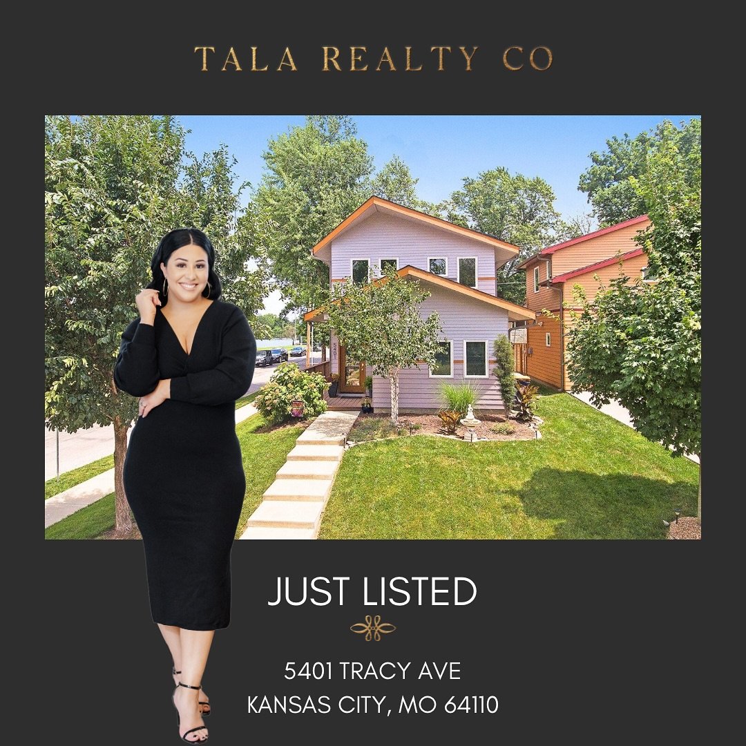 🏡NEW on the market 🏡
.
💥5401 Tracy Ave💥
Kansas City, MO 64110
MLS: 2553757
.
$380,000
.
Welcome to your modern oasis in the heart of the city! This sleek and stylish home, built in 2019, offers 3 bedrooms, 2.5 bathrooms, and a 1 car garage on a c
