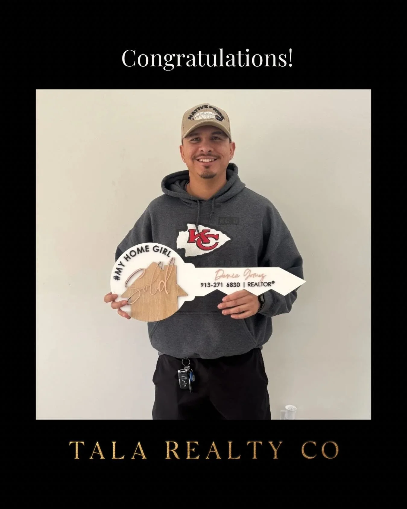 Congratulations to Dania&rsquo;s client for selling his home! 🏡🥂🍾
.
.
.
Dania Gomez
Tala Realty Co
Dania@talarealtyco.com
913.271.6830
816.213.4724
