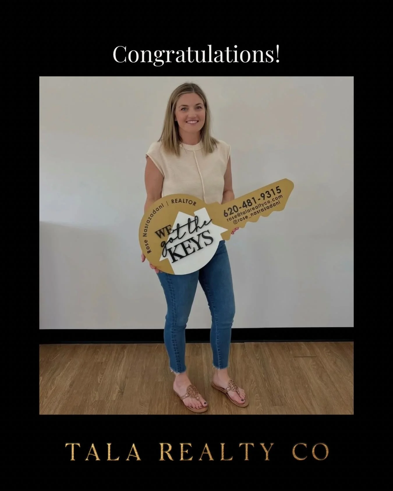 Congrats to Rose&rsquo;s client on her sale and buy! We are so excited for you! 🎉🥂
.
.
.
Rose Nasrazadani
RN Real Estate Team
Tala Realty Co
Rose@talarealtyco.com
620.481.9315
816.213.4724
