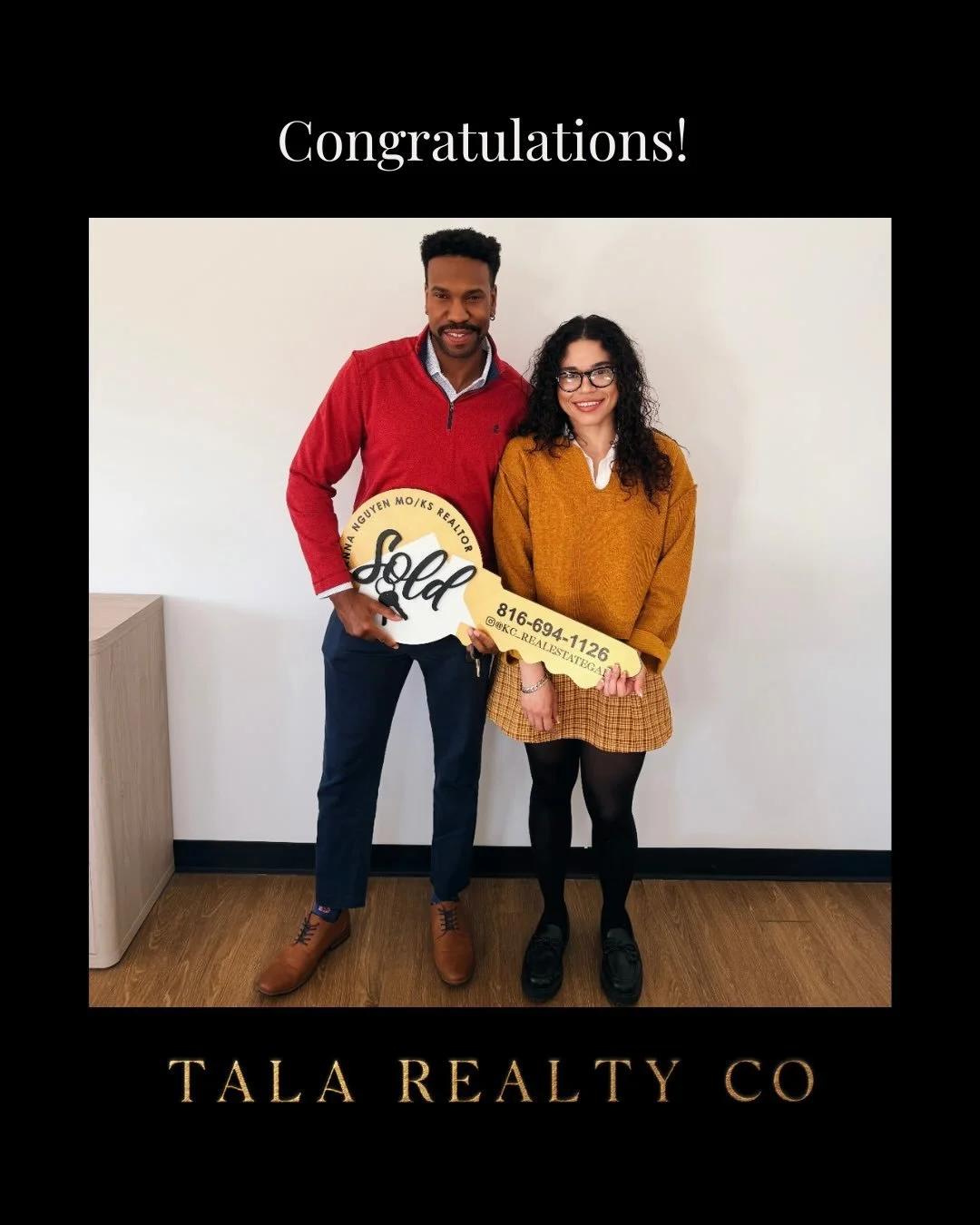 And another congrats to Anna and her recent clients on their closings as well! 🥳🍾🎊
.
.
.
Anna Nguyen
Tala Realty Co
Anna@talarealtyco.com
816.694.1126
816.213.4724