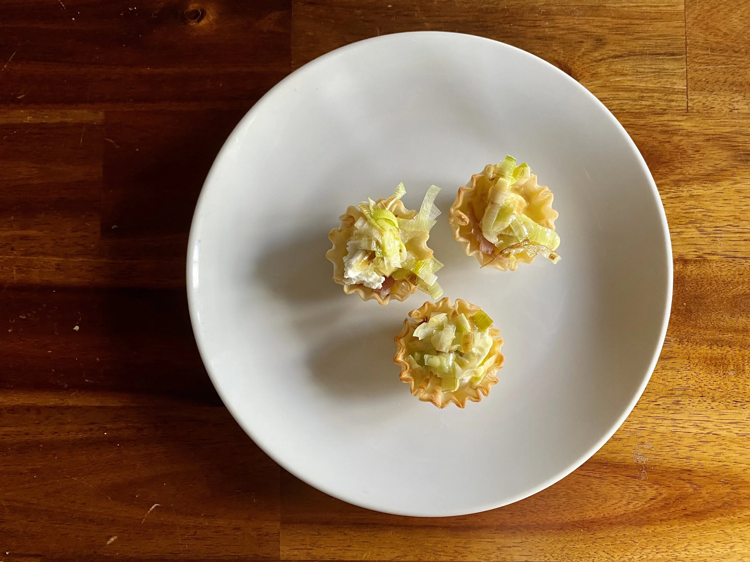 Pancetta Leek Goat Cheese Tarlets .jpeg
