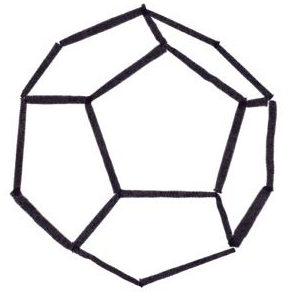 Dodécaèdre PLATO