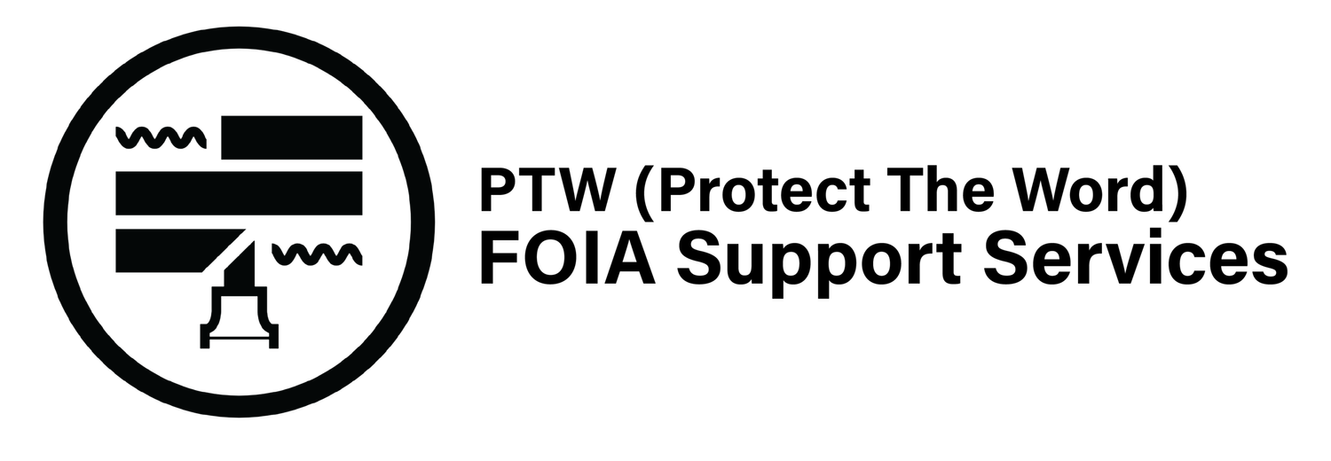 PTW (Protect The Word) FOIA Support Services