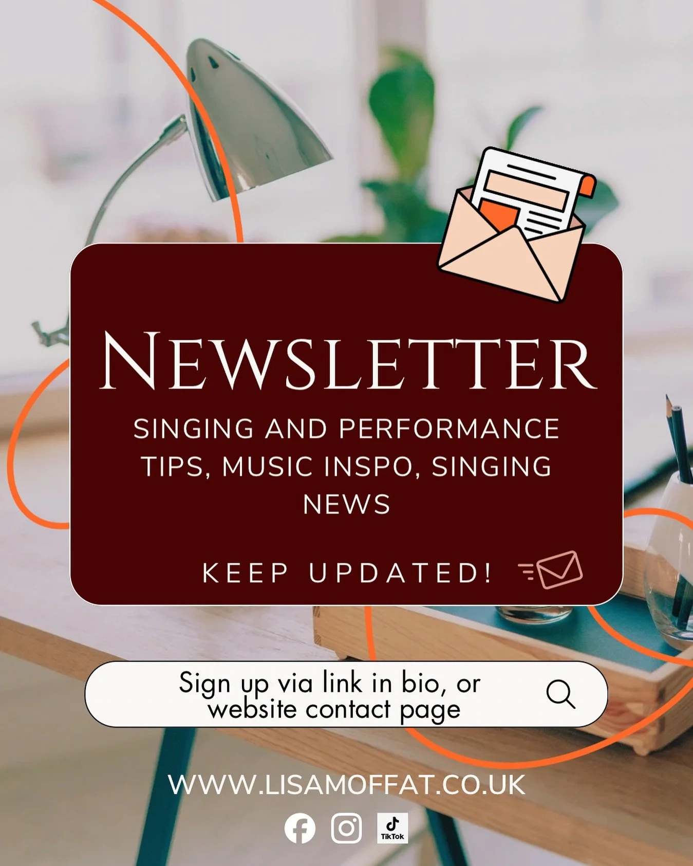 Are you on email?

Not everyone is on social media, and many try to keep their time here to a minimum- so I&rsquo;ve set up a newsletter sign-up on my website and I would love it if you added your email to stay in touch.

I plan to write roughly ever