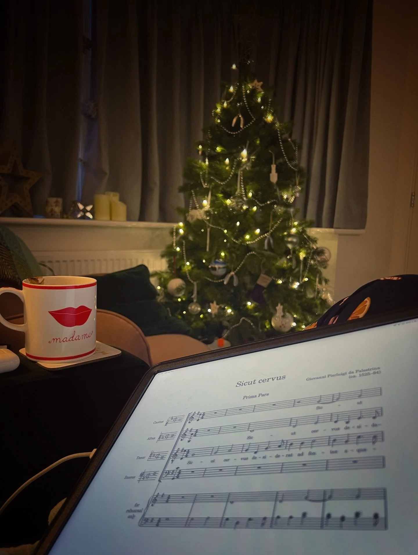 Early mornings have their advantages (so I&rsquo;ve been told!) and this morning I&rsquo;ve been spending some time preparing for tomorrow&rsquo;s choral vespers for the first Sunday of Advent, at the Catholic Cathedral @catholicportsmouth 
It takes 