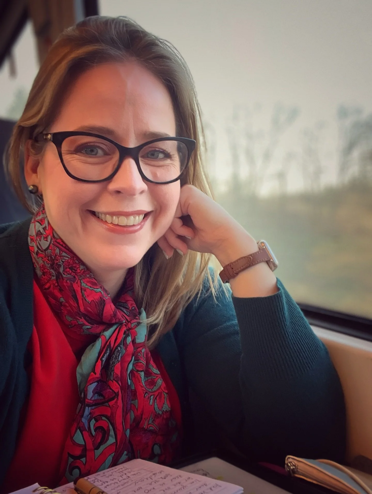 Behind the scenes! 
It&rsquo;s not all sequins and applause, that&rsquo;s actually a tiny part of it.
Today it is travel, learning words, and warming up in churches before a rehearsal ❤️
#marchmeetthemaker2026 #operasinger #singingteacher #behindthes