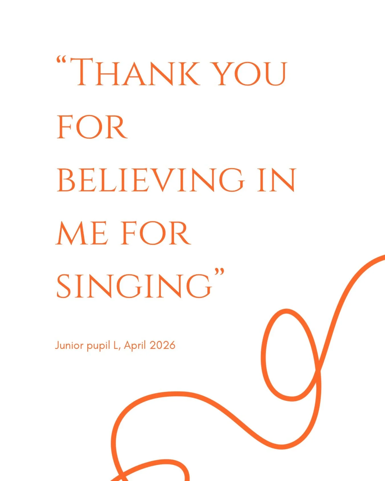 Confidence is different for everyone.
Helping pupils achieve their goals is about leading them and showing them how to do it for themselves, and that&rsquo;s what this pupil did. 
Proud of you L! This was all you ❤️
#singingteacher #singinglessons #c