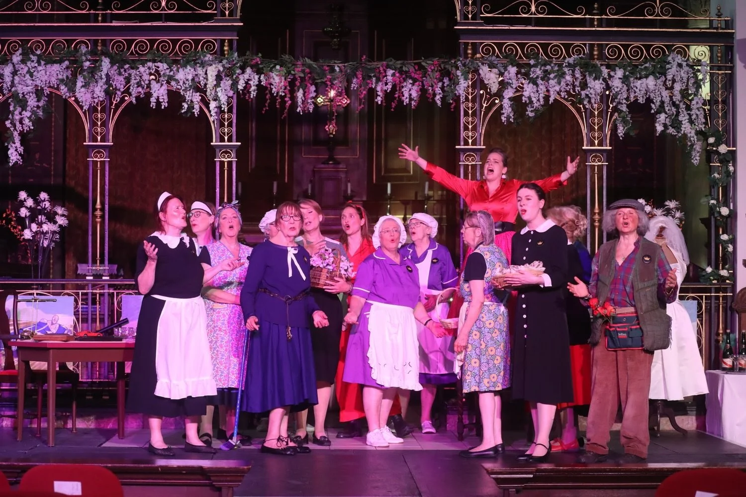 Aaaand&hellip;. We&rsquo;re done! 
It&rsquo;s been lovely to have a few family days after working over half term, and here are some photos from singing Verdi&rsquo;s King for a Day last week. 
Thank you to the hard working and always fun chorus and o