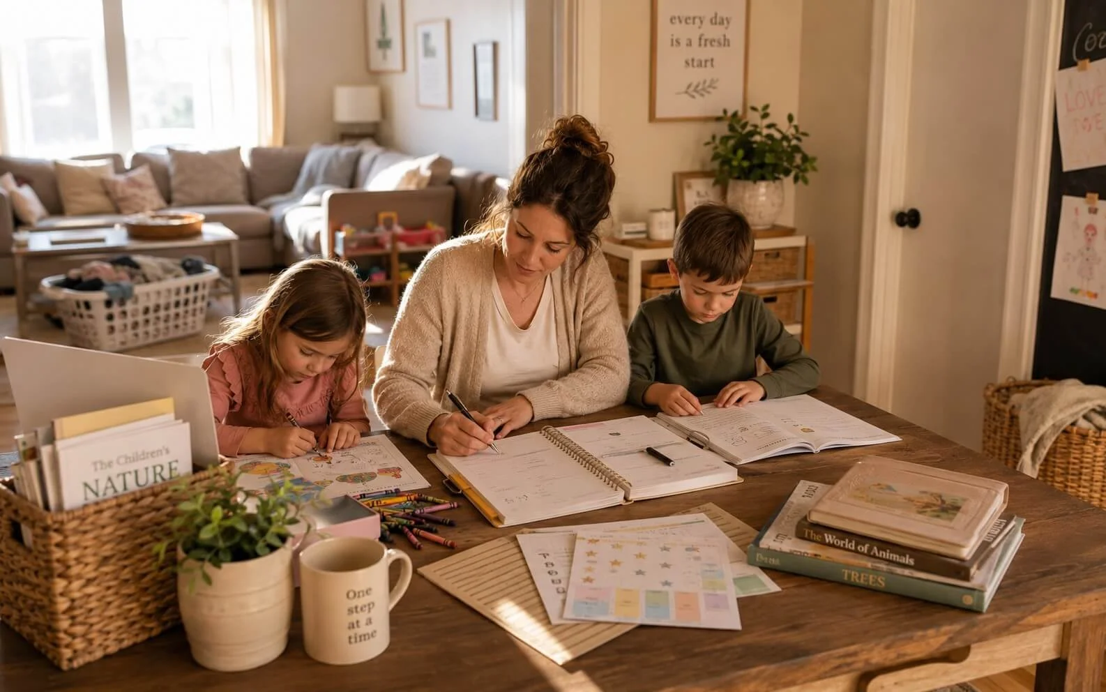 Homeschool Working mom