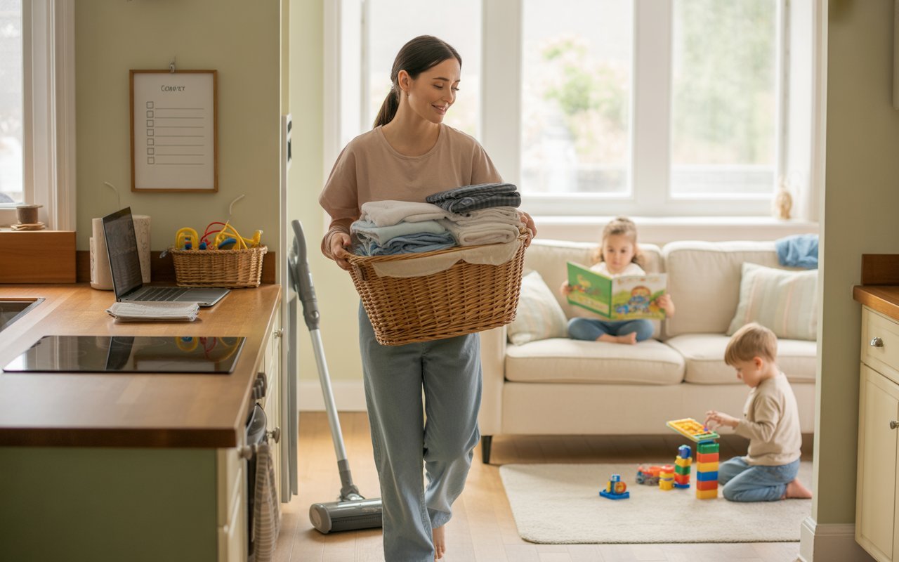 Cleaning Schedule for a working mom