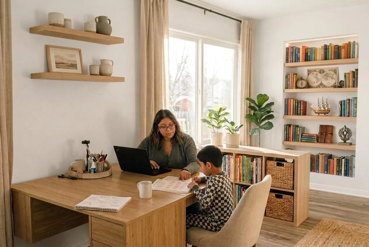 Work from home mom
