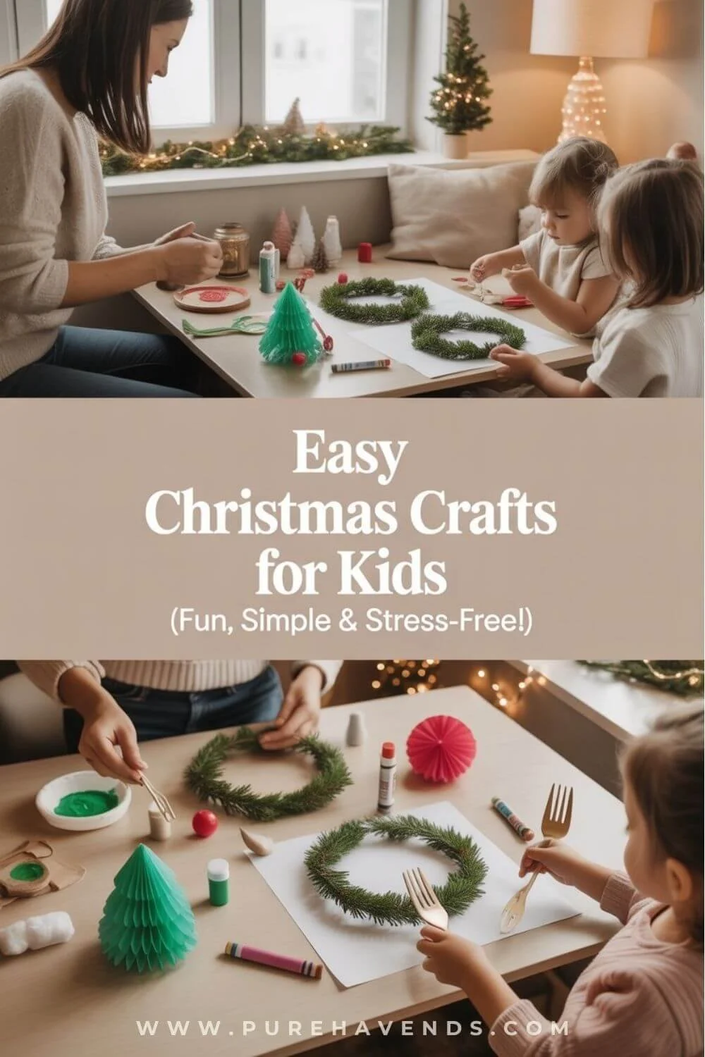 25 Easy Christmas Crafts for Kids on a Budget