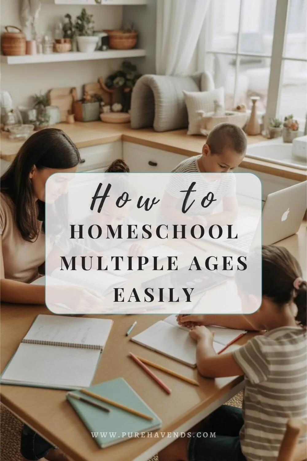 How to Homeschool Multiple Ages Easily (that’s both flexible and affordable)