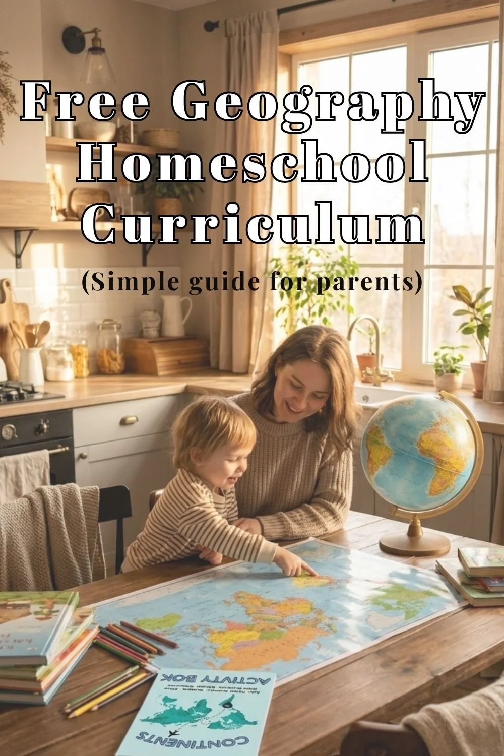 How to Create a Geography Homeschool Curriculum for Free (Simple Guide for Parents)