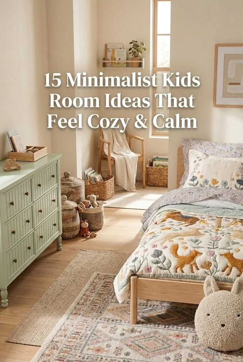 15 Minimalist Kids Room Ideas - Simple, Fun and Shared&nbsp;