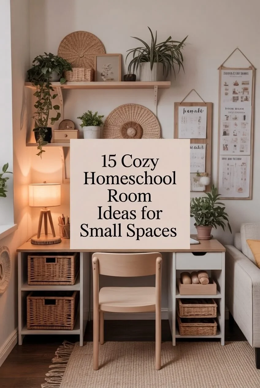10 Cozy and Affordable Homeschool Room Ideas for Small Spaces