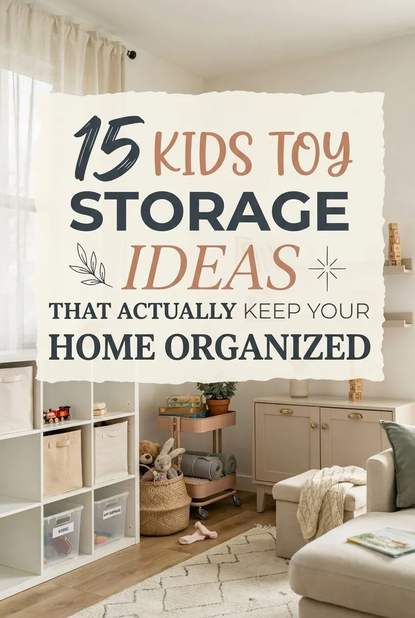 15 Kids Toy Storage Ideas That Actually Keep Your Home Organized&nbsp;