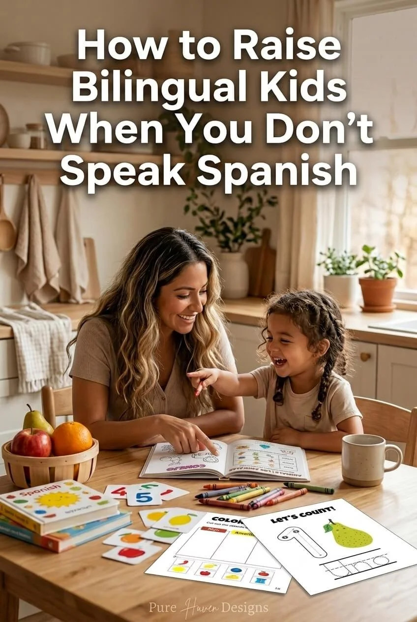 How to Raise Bilingual Kids When You Don't Speak Spanish Fluently