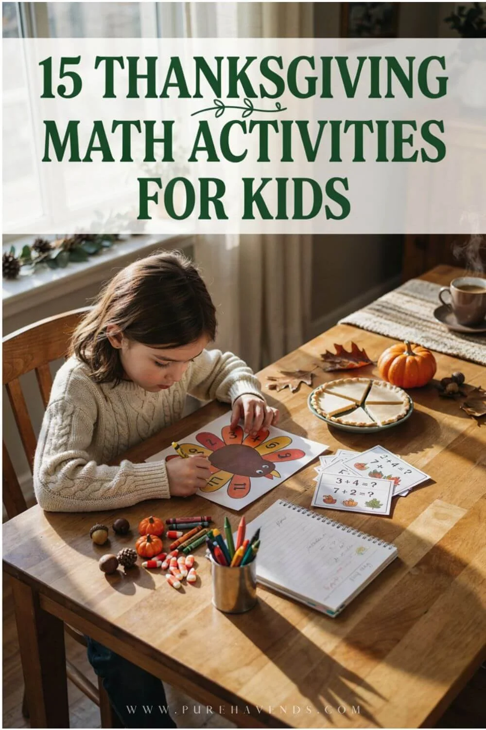 15 Thanksgiving Math Activities for Kids