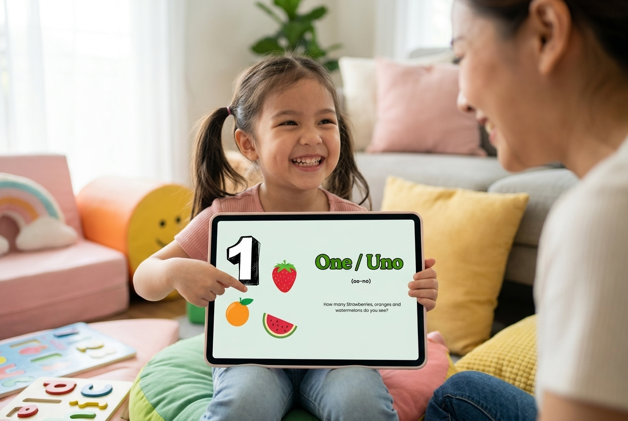 Preschool and kindergarten Spanish for kids