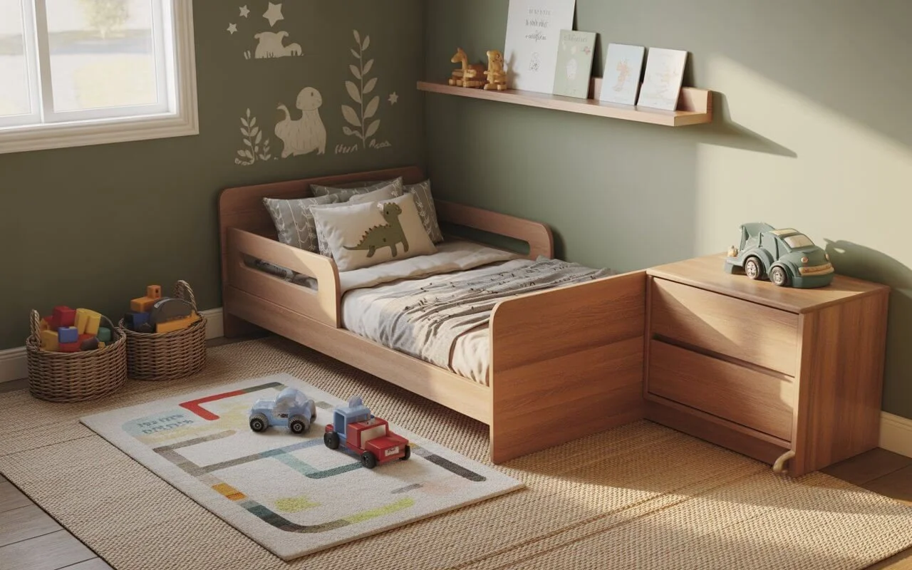 Boy Toddler Bedroom Set