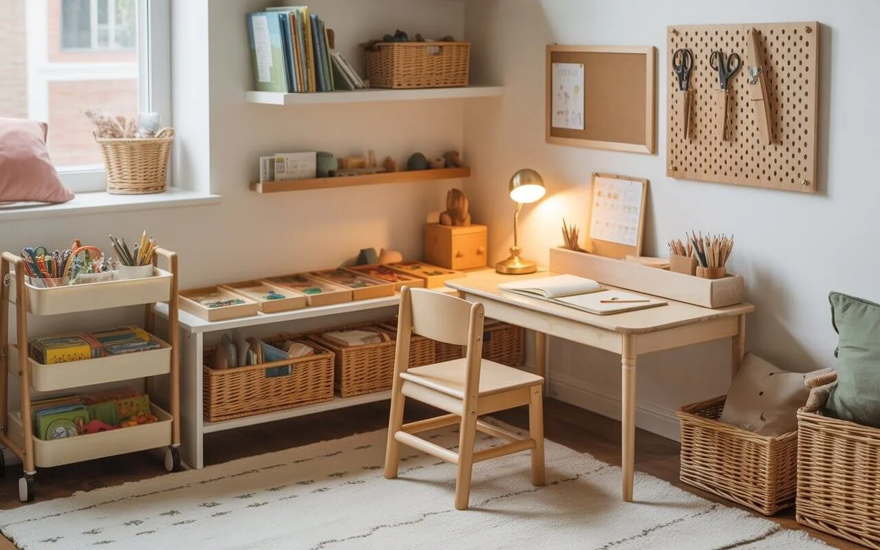 Cozy homeschool corner ideas