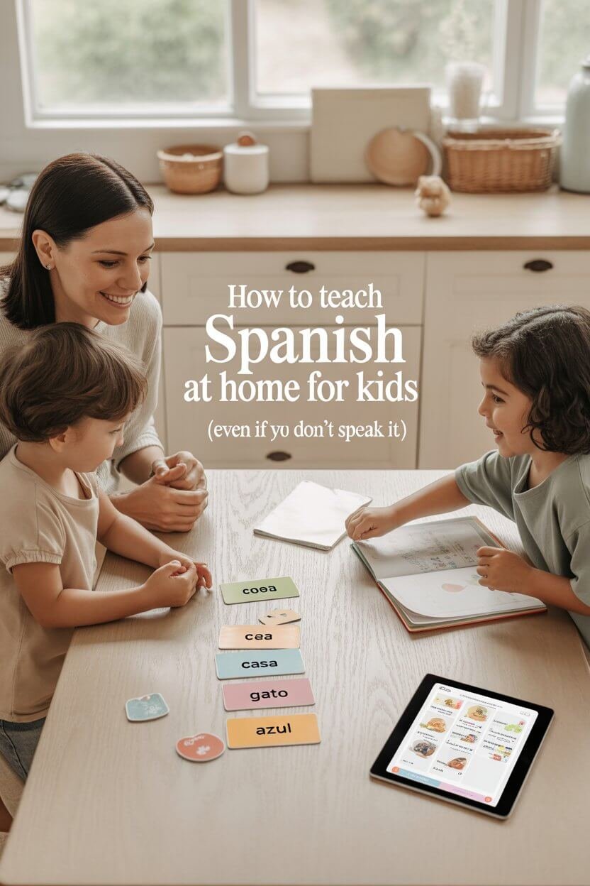 Learning Spanish for kids